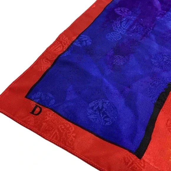 Vintage Picasso style scarf 33.5×33.5 - Picture 3 of 3